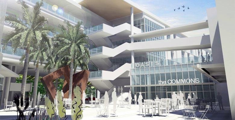 3D Rendering of Hialeah Campus project