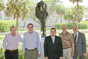 Philosophy Sculpture Unveiling