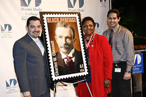 South Florida commemorative Black Heritage Month Stamp of Charles W. Chestnutt