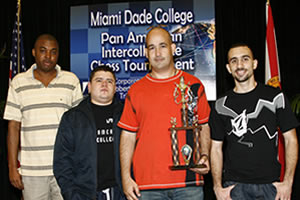 Miami Dade College’s chess team