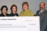 $970,000 check presentation from South Florida Workforce to MDC