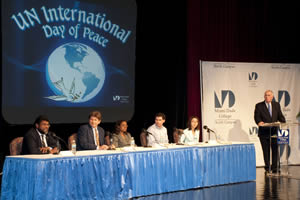 Miami Dade College’s (MDC) North Campus celebrated United Nations’ International Day of Peace