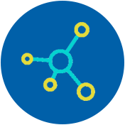 Icon of a network