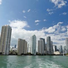 Downtown Miami from Biscayne Bay