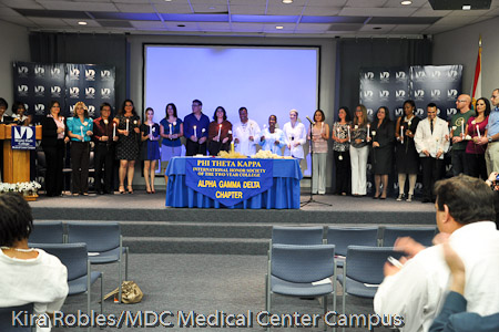 PTK Induction Ceremony 4-4-2011