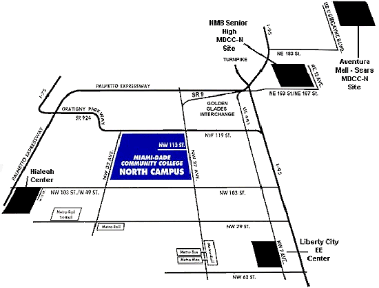 Miami Dade West Campus Map - United States Map